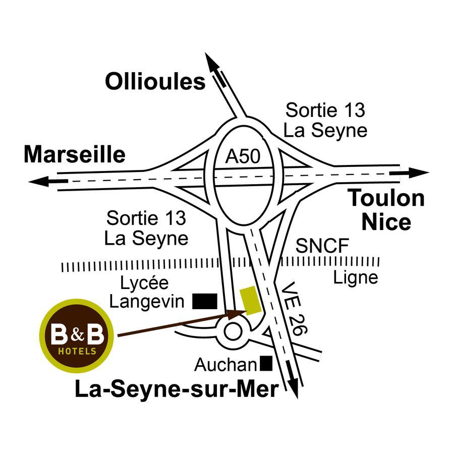 B&B Hotel Toulon La Seyne Sur Mer Exterior photo